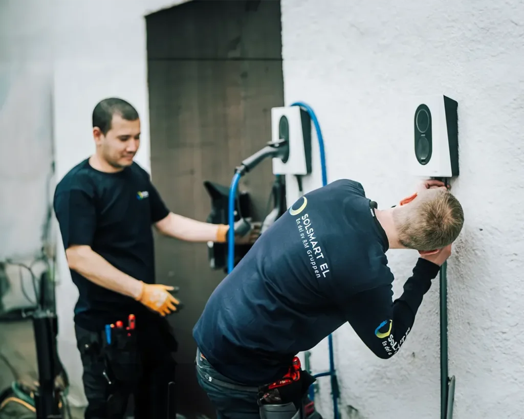 installera laddbox stockholm